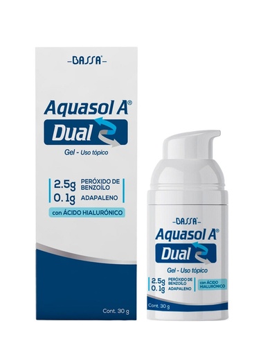 [7861011211617] AQUASOL A DUAL GEL 30 G