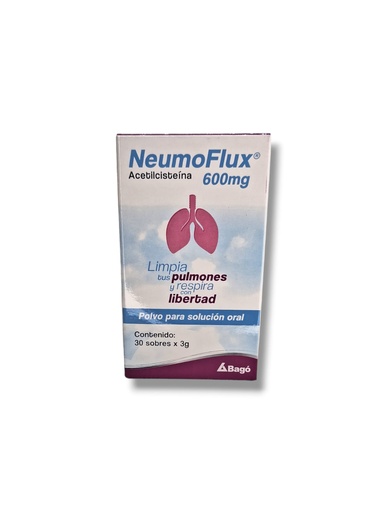 [7750215029824] NEUMOFLUX SOBRES 600 MG