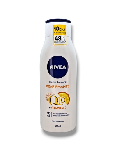 [7501054503460] NIVEA CREMA CORPORAL REAFIRMANTE Q10 VITAMINA C 400 ML
