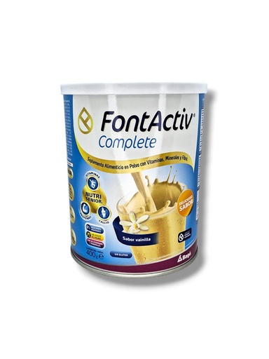 [8436547472192] FONTACTIV COMPLETE POLVO VAINILLA 400GR