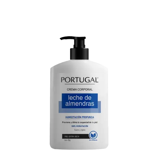 [7750215028698] PORTUGAL LECHE DE ALMENDRAS CREMA CORPORAL 450G