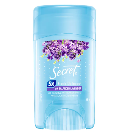 [7500435129367] SECRET AP GEL POWDER PROTECT LAVANDA 45 G