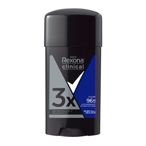 [75076825] REXONA CLINICAL MEN CLEAN CREMA 58 G