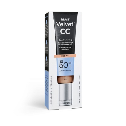 [7861011211686] VELVET CC BASE MEDIUM SPF 30 ML