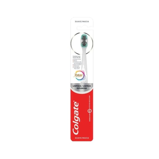 [7509546693712] COLGATE CEPILLO SUAVE LIMPIEZA ESPUMOSA X1
